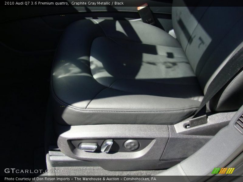 Graphite Gray Metallic / Black 2010 Audi Q7 3.6 Premium quattro