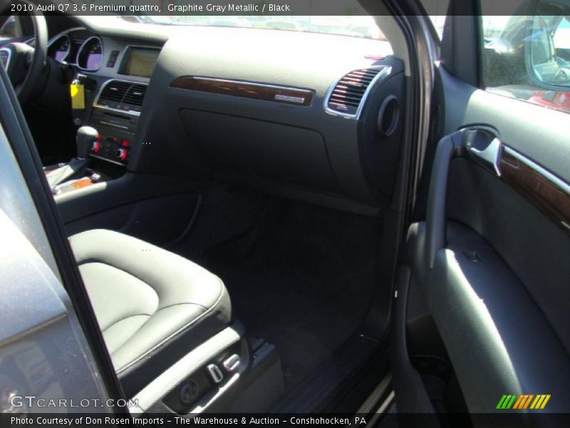 Graphite Gray Metallic / Black 2010 Audi Q7 3.6 Premium quattro