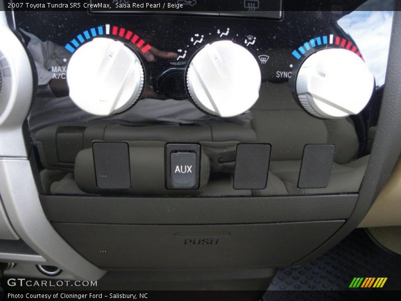 Salsa Red Pearl / Beige 2007 Toyota Tundra SR5 CrewMax
