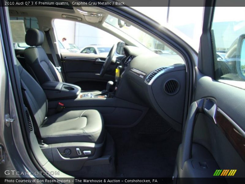 Graphite Gray Metallic / Black 2010 Audi Q7 3.6 Premium quattro