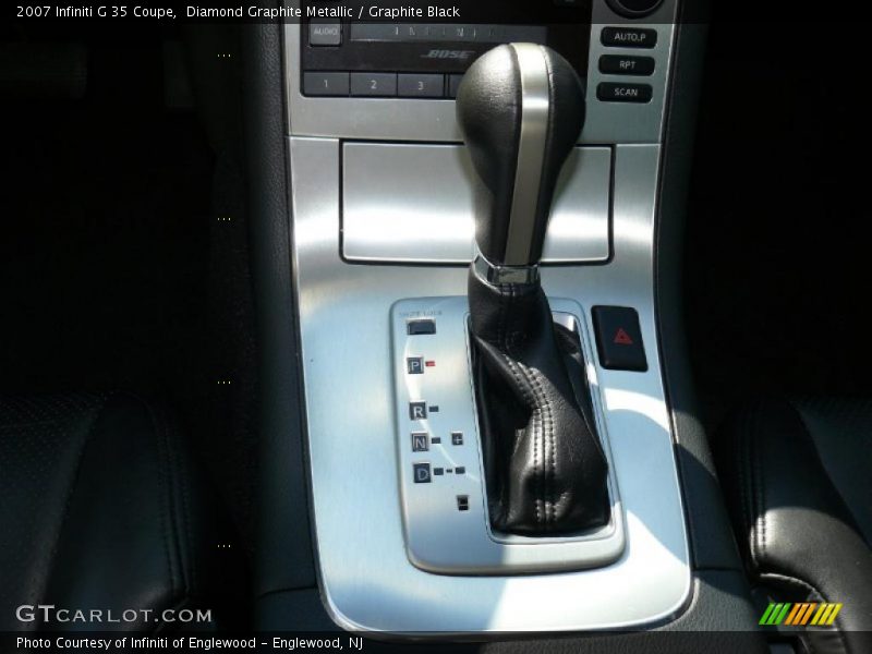 Diamond Graphite Metallic / Graphite Black 2007 Infiniti G 35 Coupe