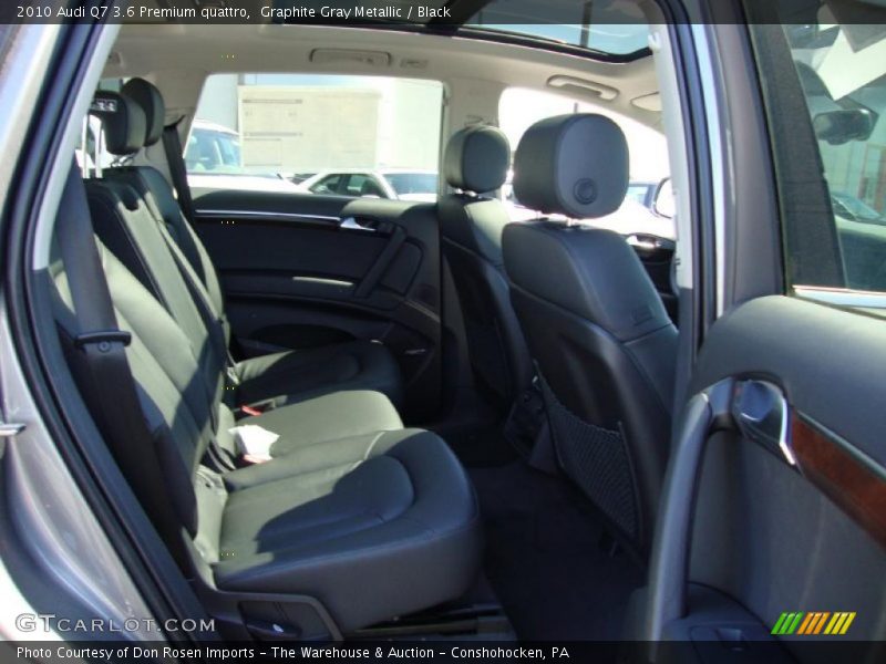 Graphite Gray Metallic / Black 2010 Audi Q7 3.6 Premium quattro
