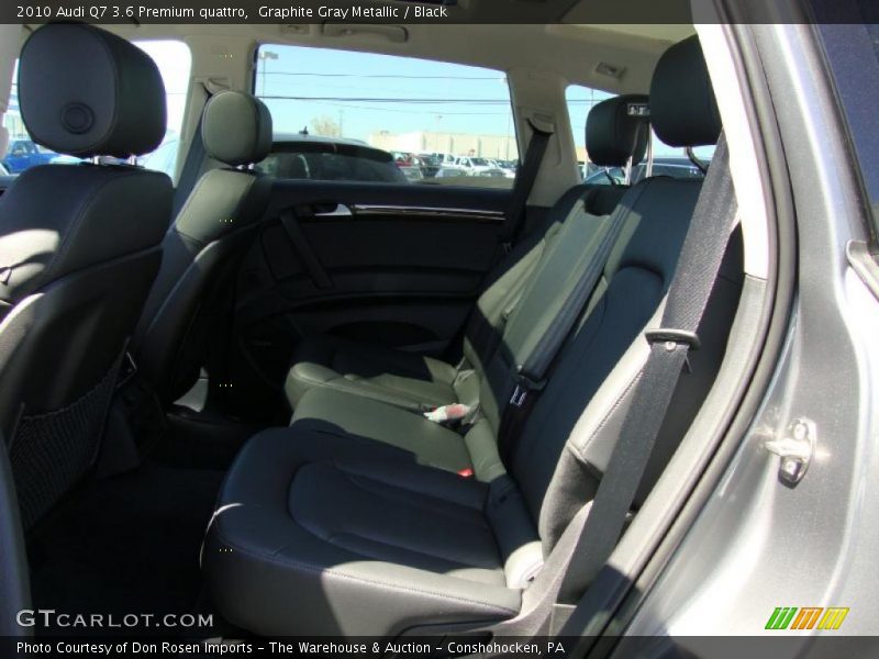Graphite Gray Metallic / Black 2010 Audi Q7 3.6 Premium quattro