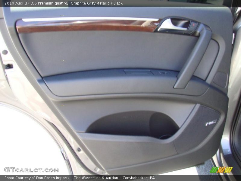 Graphite Gray Metallic / Black 2010 Audi Q7 3.6 Premium quattro