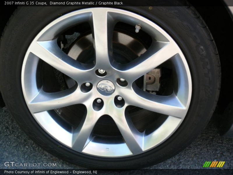 Diamond Graphite Metallic / Graphite Black 2007 Infiniti G 35 Coupe