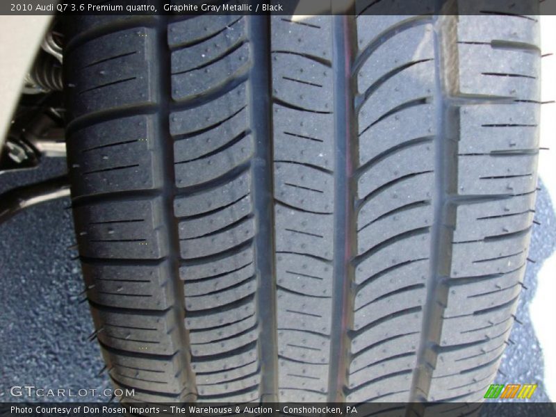 Graphite Gray Metallic / Black 2010 Audi Q7 3.6 Premium quattro