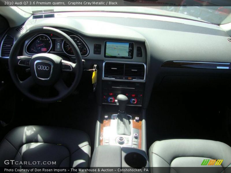 Graphite Gray Metallic / Black 2010 Audi Q7 3.6 Premium quattro