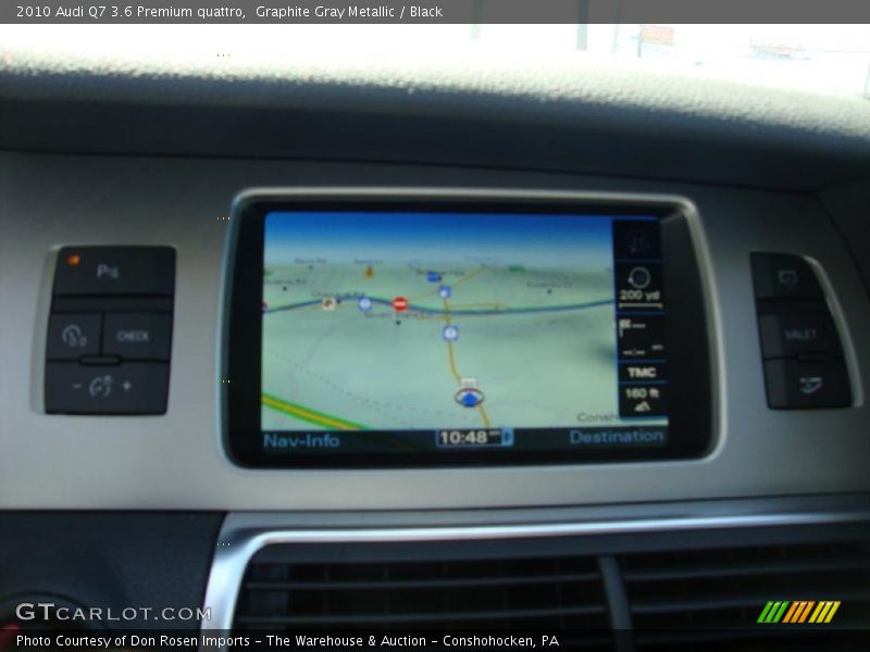 Graphite Gray Metallic / Black 2010 Audi Q7 3.6 Premium quattro