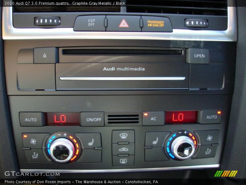 Graphite Gray Metallic / Black 2010 Audi Q7 3.6 Premium quattro