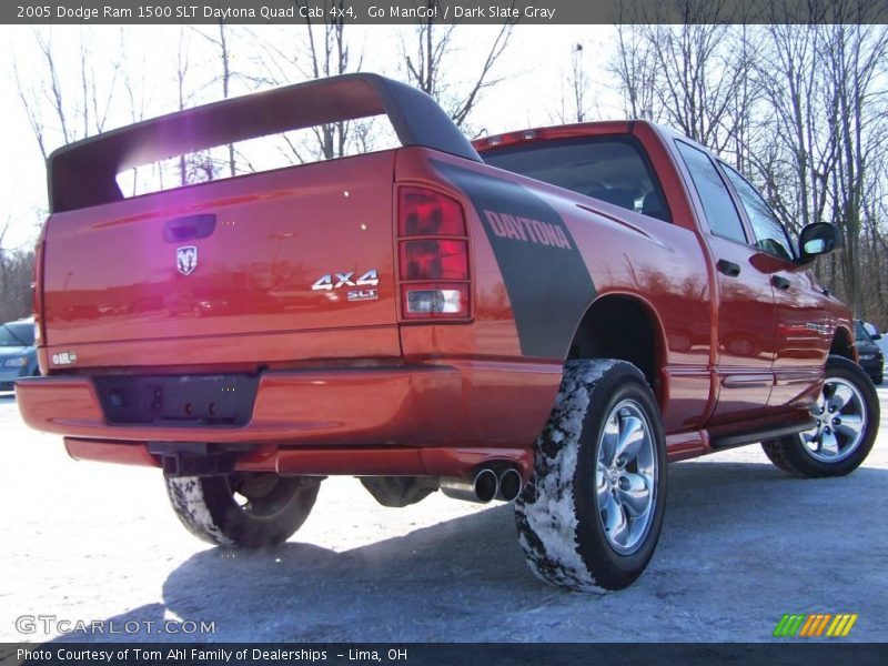 Go ManGo! / Dark Slate Gray 2005 Dodge Ram 1500 SLT Daytona Quad Cab 4x4