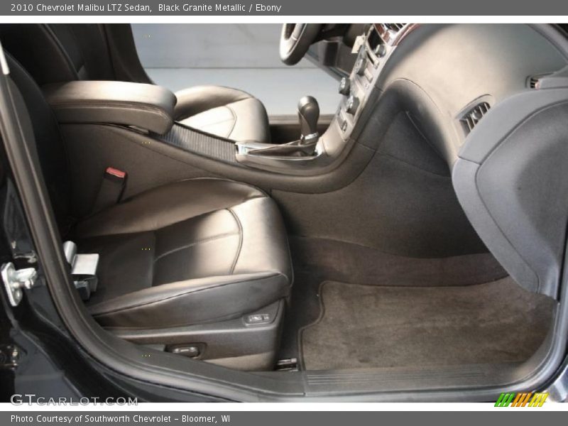 Black Granite Metallic / Ebony 2010 Chevrolet Malibu LTZ Sedan