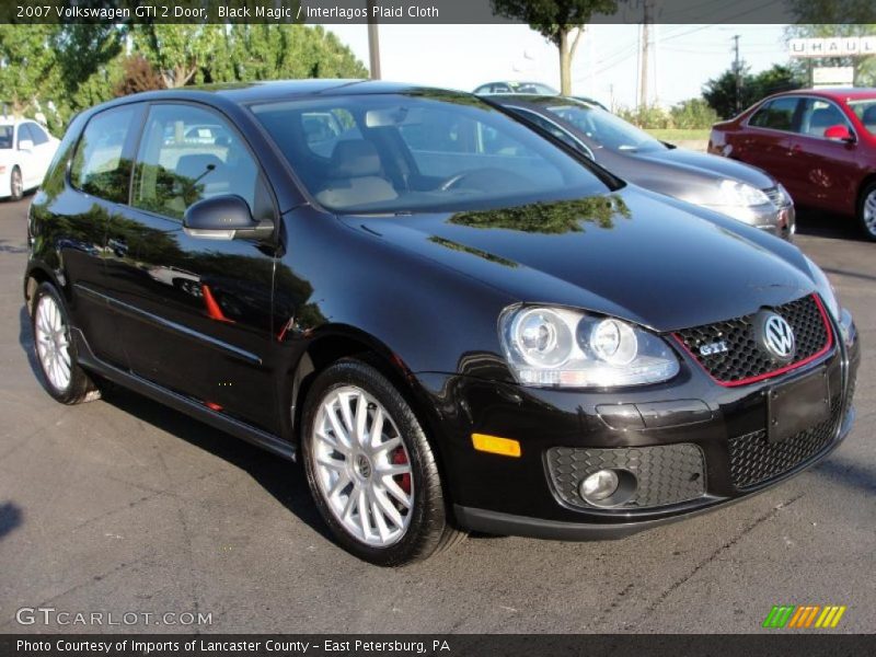 Black Magic / Interlagos Plaid Cloth 2007 Volkswagen GTI 2 Door