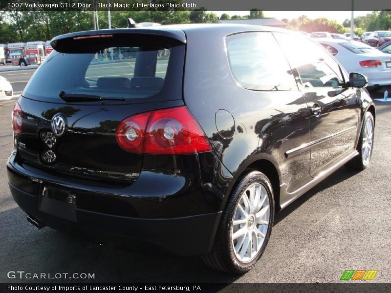 Black Magic / Interlagos Plaid Cloth 2007 Volkswagen GTI 2 Door