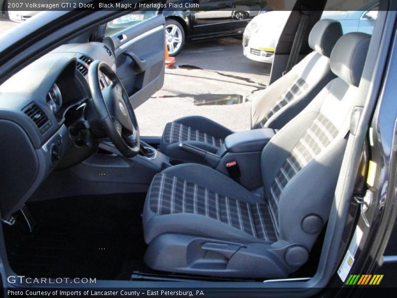 Black Magic / Interlagos Plaid Cloth 2007 Volkswagen GTI 2 Door