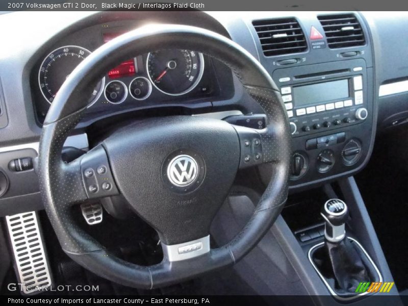 Black Magic / Interlagos Plaid Cloth 2007 Volkswagen GTI 2 Door