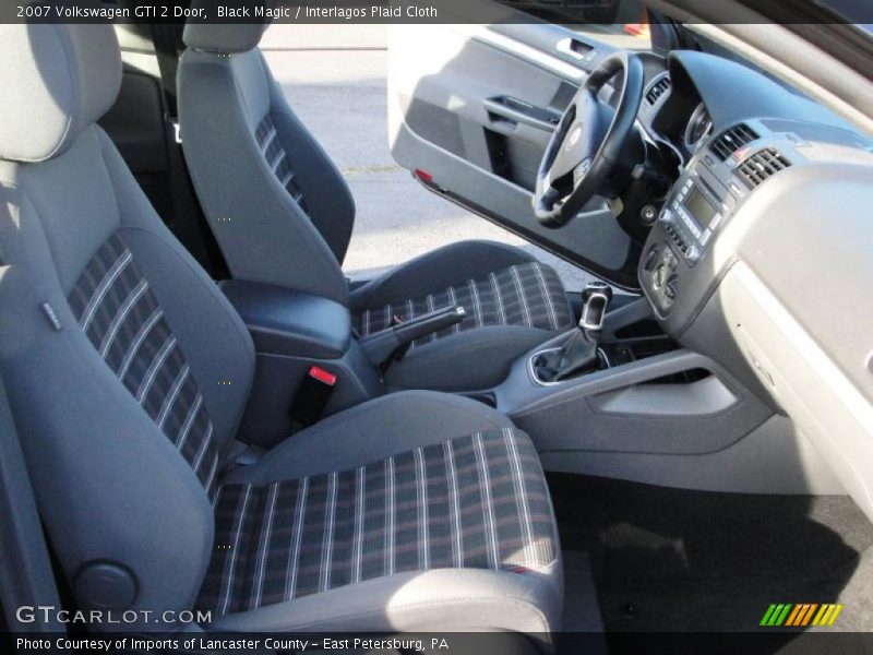 Black Magic / Interlagos Plaid Cloth 2007 Volkswagen GTI 2 Door