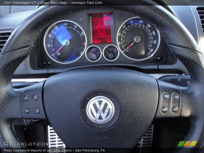 Black Magic / Interlagos Plaid Cloth 2007 Volkswagen GTI 2 Door