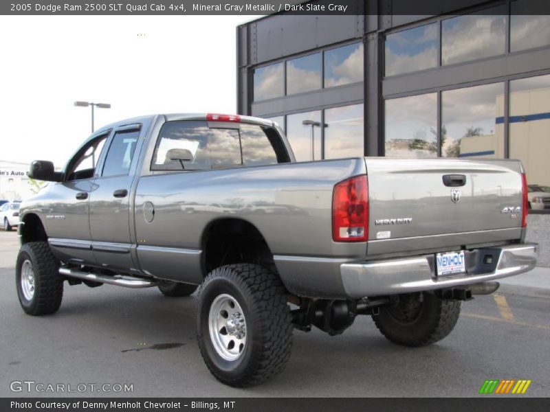 Mineral Gray Metallic / Dark Slate Gray 2005 Dodge Ram 2500 SLT Quad Cab 4x4