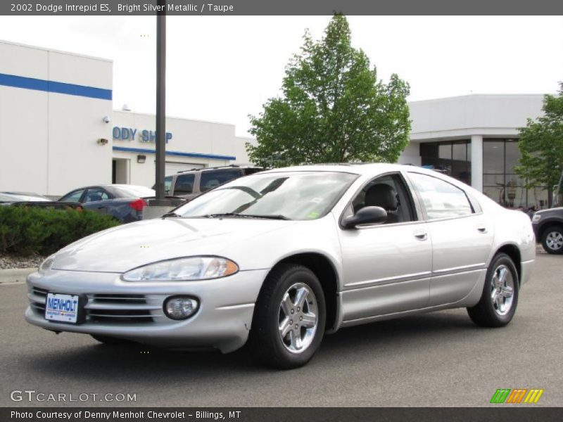 Bright Silver Metallic / Taupe 2002 Dodge Intrepid ES
