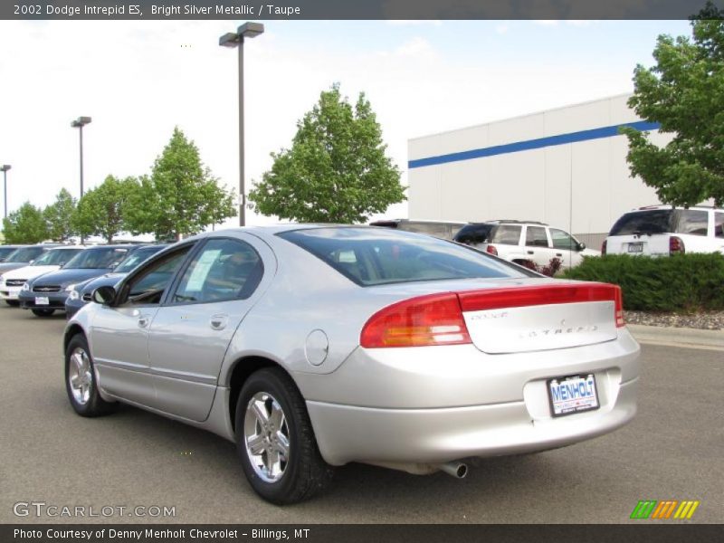 Bright Silver Metallic / Taupe 2002 Dodge Intrepid ES