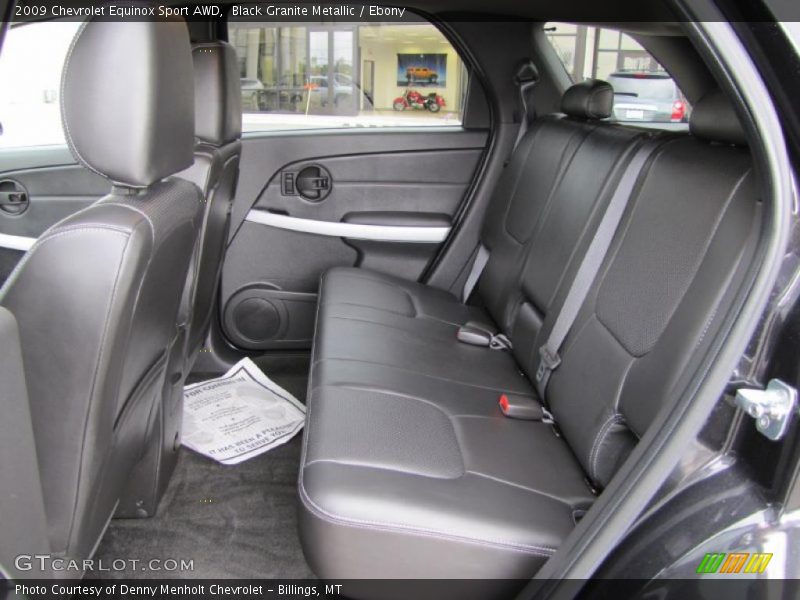 Black Granite Metallic / Ebony 2009 Chevrolet Equinox Sport AWD