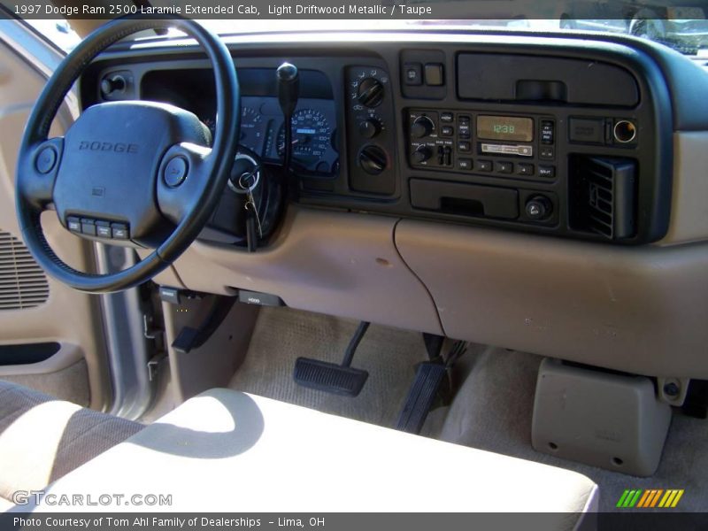 Light Driftwood Metallic / Taupe 1997 Dodge Ram 2500 Laramie Extended Cab