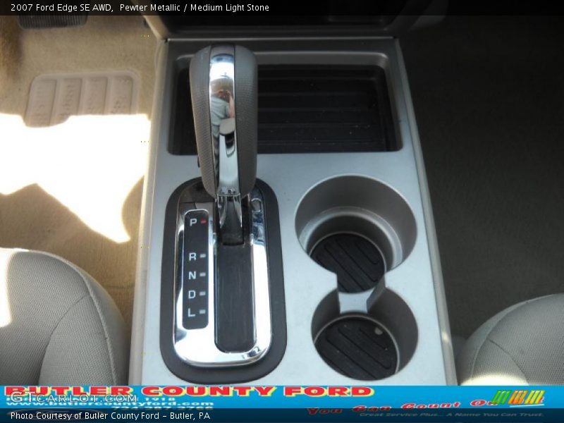 Pewter Metallic / Medium Light Stone 2007 Ford Edge SE AWD