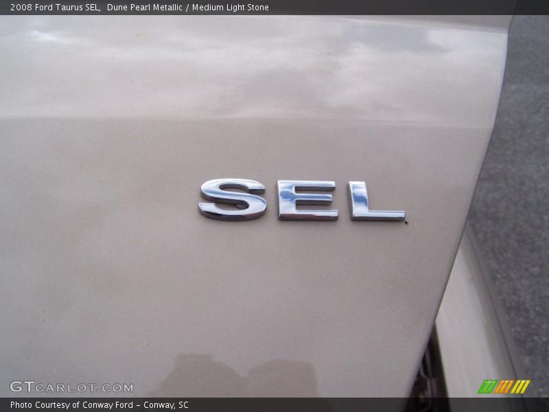 Dune Pearl Metallic / Medium Light Stone 2008 Ford Taurus SEL