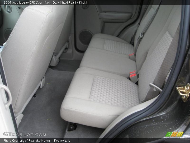 Dark Khaki Pearl / Khaki 2006 Jeep Liberty CRD Sport 4x4