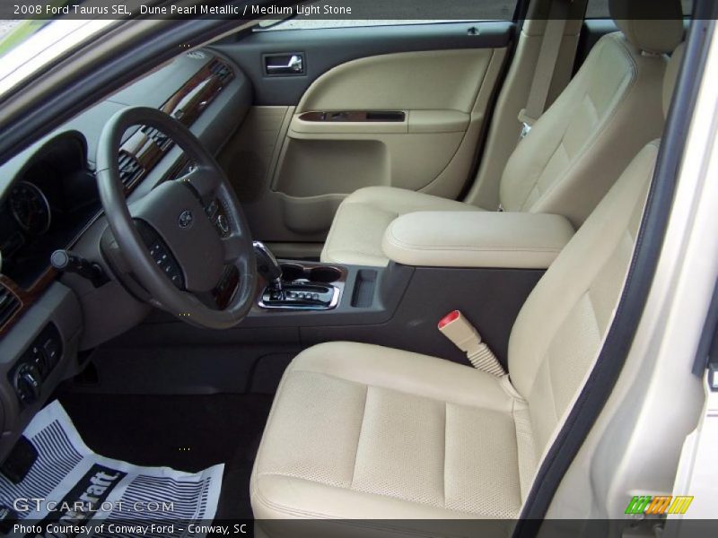 Dune Pearl Metallic / Medium Light Stone 2008 Ford Taurus SEL