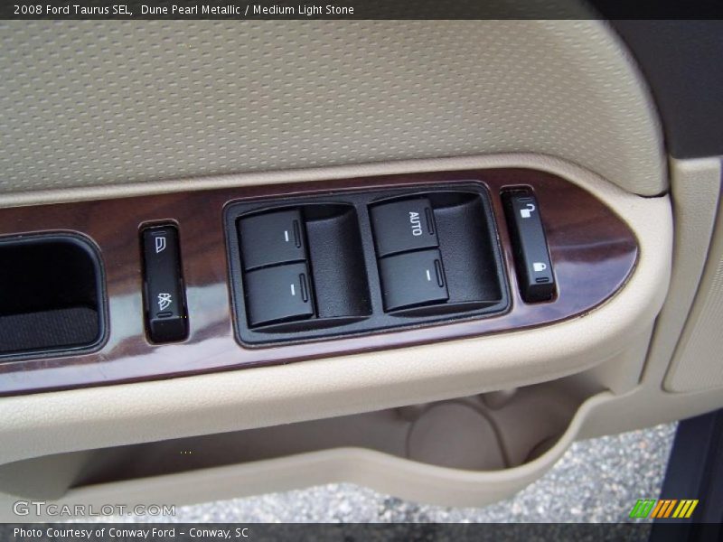 Dune Pearl Metallic / Medium Light Stone 2008 Ford Taurus SEL