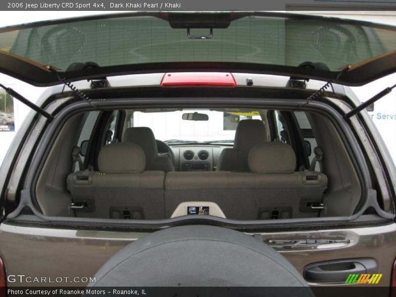 Dark Khaki Pearl / Khaki 2006 Jeep Liberty CRD Sport 4x4