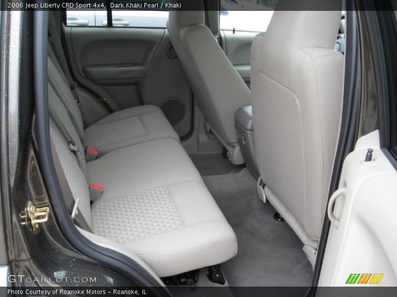 Dark Khaki Pearl / Khaki 2006 Jeep Liberty CRD Sport 4x4