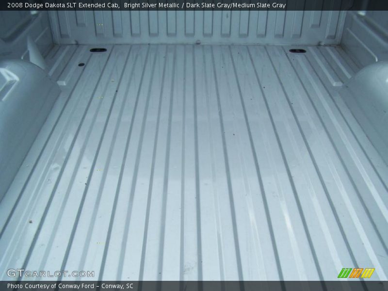 Bright Silver Metallic / Dark Slate Gray/Medium Slate Gray 2008 Dodge Dakota SLT Extended Cab
