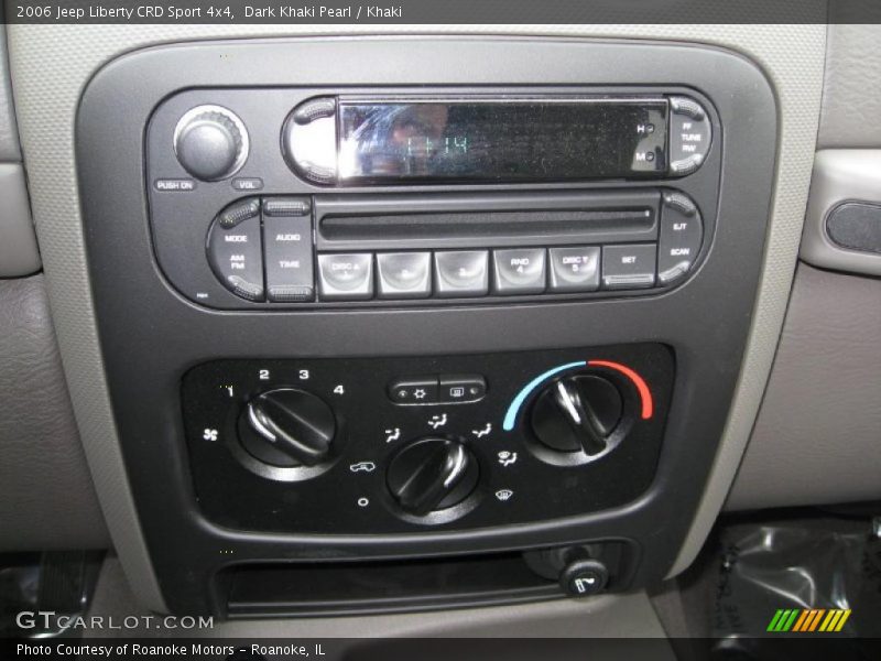 Dark Khaki Pearl / Khaki 2006 Jeep Liberty CRD Sport 4x4