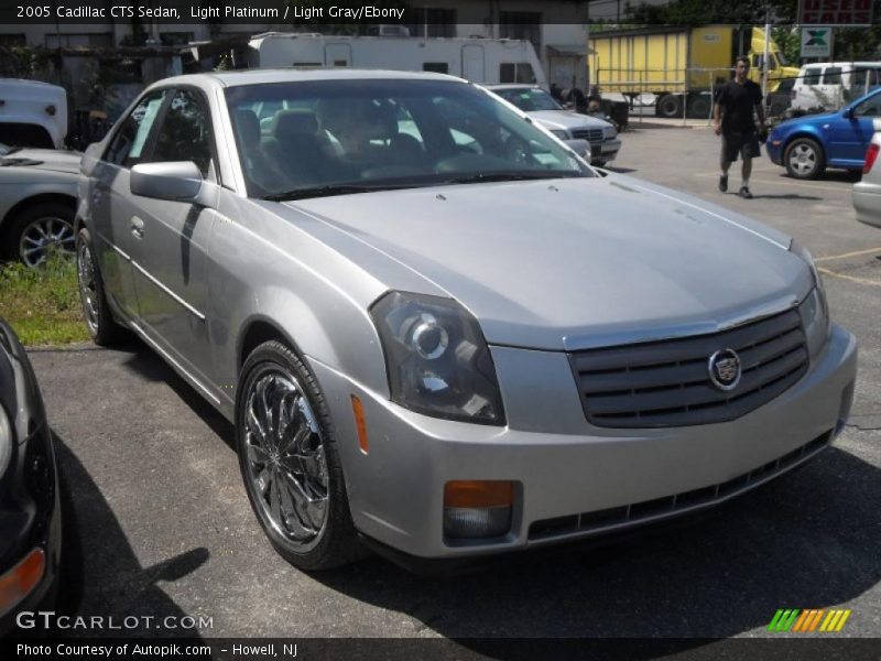 Light Platinum / Light Gray/Ebony 2005 Cadillac CTS Sedan