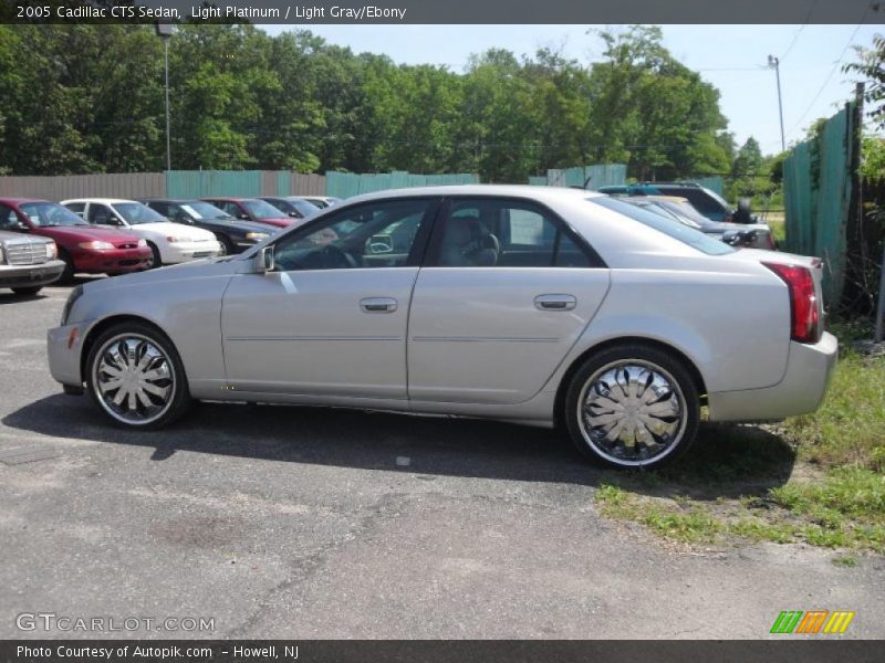 Light Platinum / Light Gray/Ebony 2005 Cadillac CTS Sedan