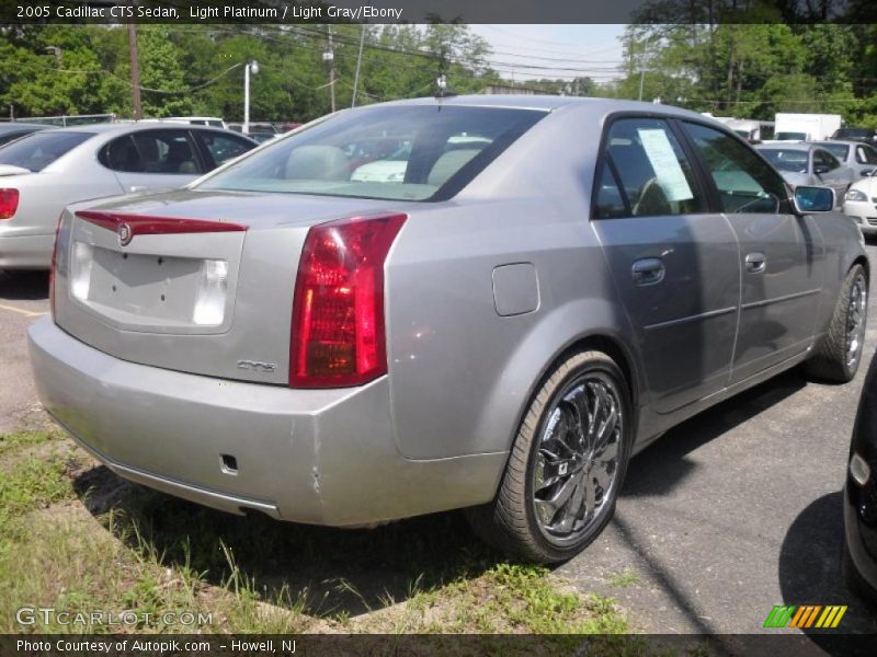 Light Platinum / Light Gray/Ebony 2005 Cadillac CTS Sedan