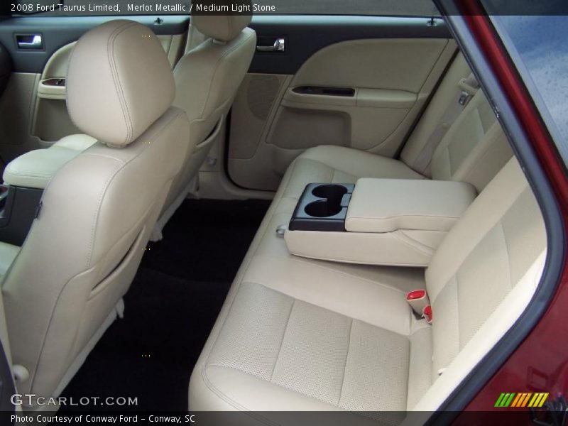 Merlot Metallic / Medium Light Stone 2008 Ford Taurus Limited