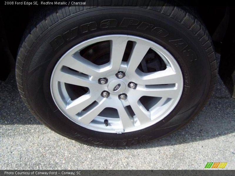 Redfire Metallic / Charcoal 2008 Ford Edge SE