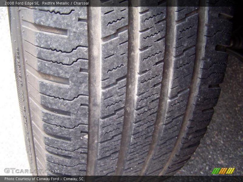 Redfire Metallic / Charcoal 2008 Ford Edge SE