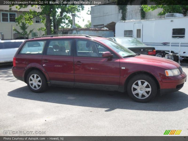 Colorado Red Metallic / Beige 2000 Volkswagen Passat GLS V6 Wagon