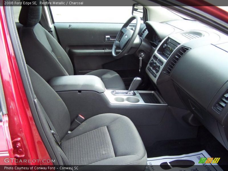Redfire Metallic / Charcoal 2008 Ford Edge SE