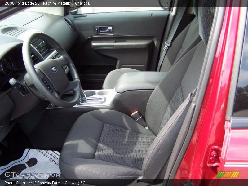 Redfire Metallic / Charcoal 2008 Ford Edge SE