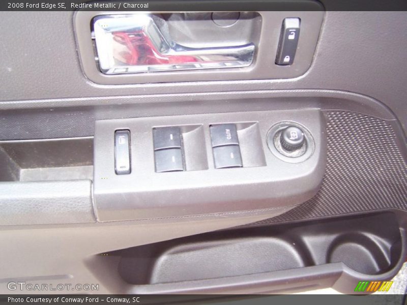 Redfire Metallic / Charcoal 2008 Ford Edge SE