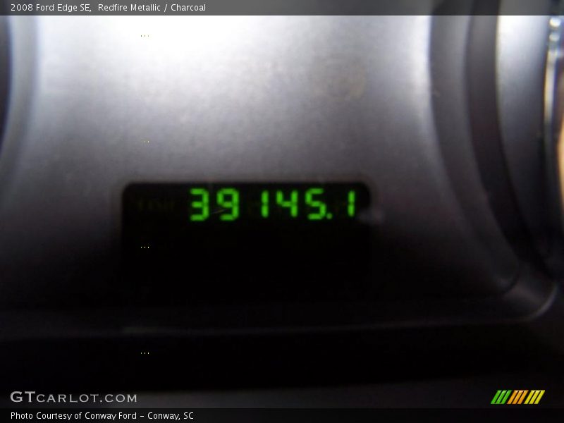 Redfire Metallic / Charcoal 2008 Ford Edge SE