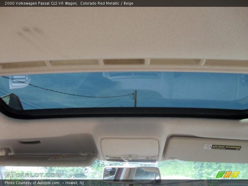 Colorado Red Metallic / Beige 2000 Volkswagen Passat GLS V6 Wagon