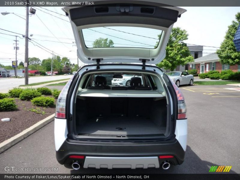 Arctic White / Black 2010 Saab 9-3 X XWD Wagon