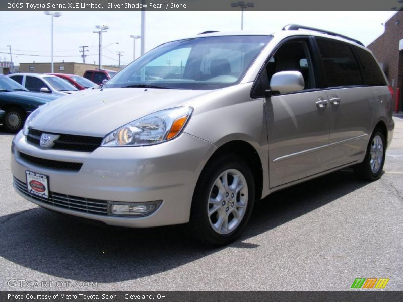 Silver Shadow Pearl / Stone 2005 Toyota Sienna XLE Limited