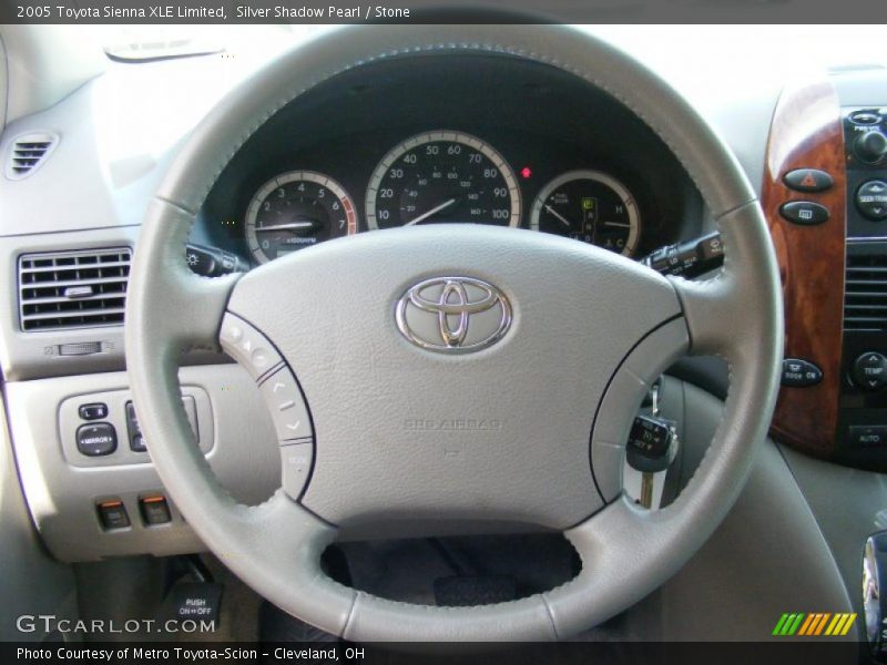 Silver Shadow Pearl / Stone 2005 Toyota Sienna XLE Limited